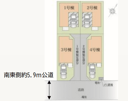 区画割り図