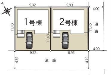 区画割り図