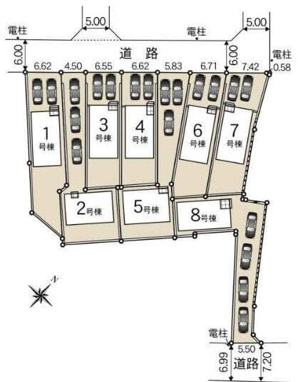 区画割り図