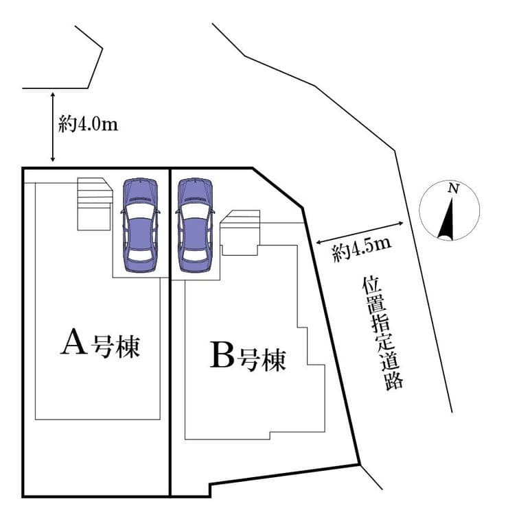 区画割り図