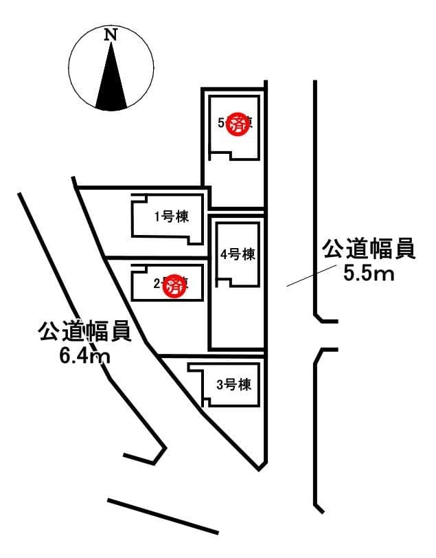 区画割り図