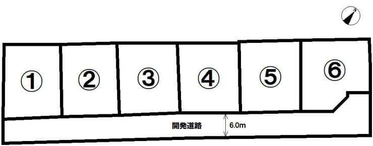 区画割り図