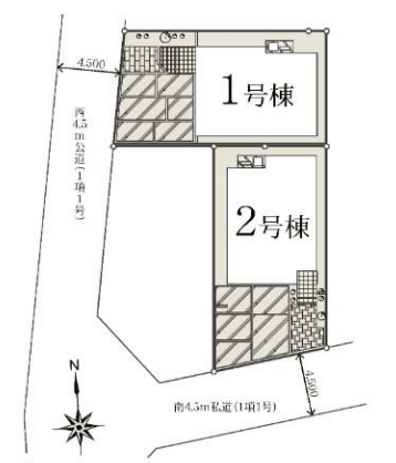 区画割り図