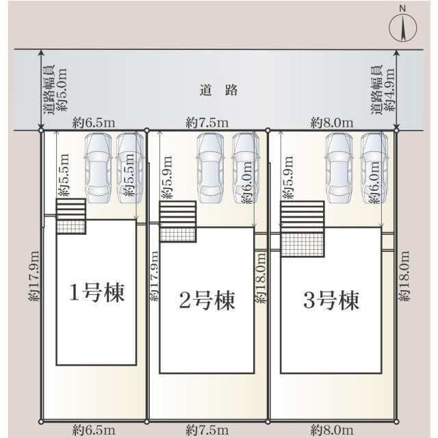 区画割り図