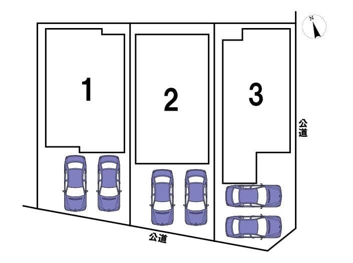 区画割り図