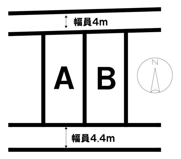 区画割り図