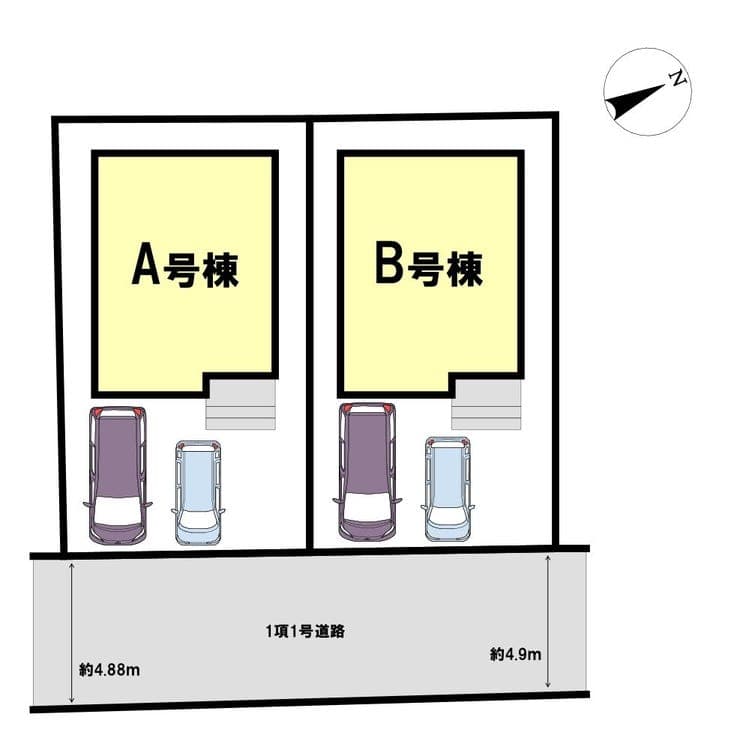 区画割り図