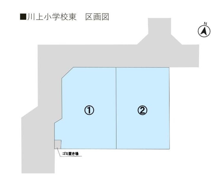 区画割り図