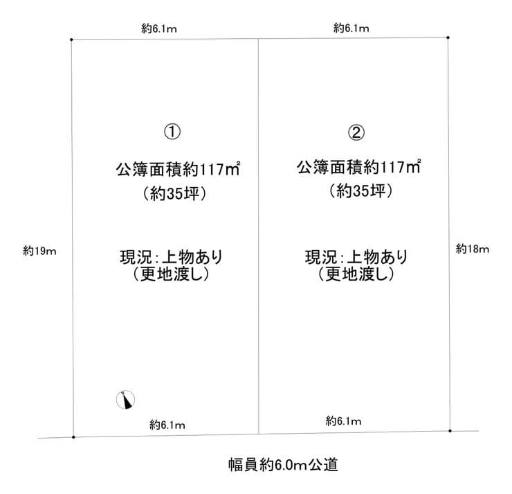 区画割り図
