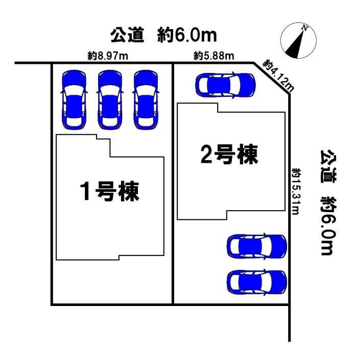 区画割り図