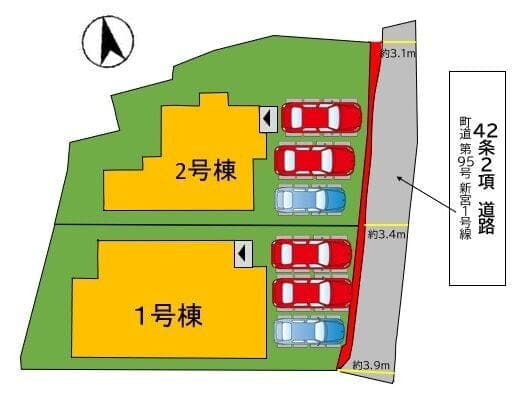 区画割り図