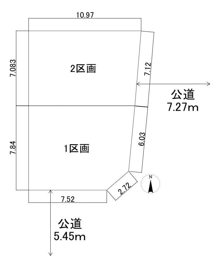 区画割り図