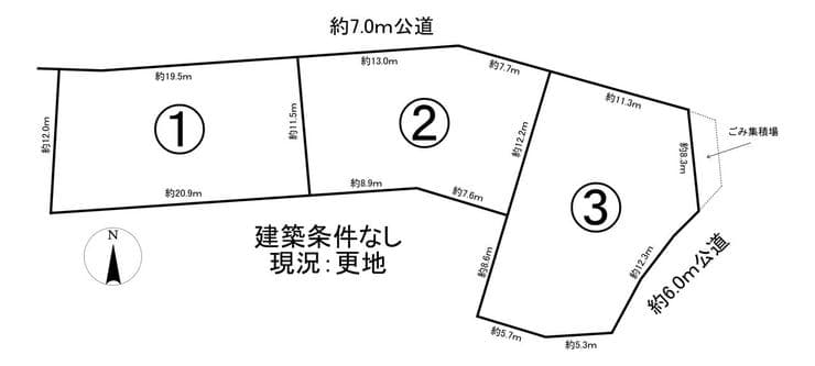 区画割り図