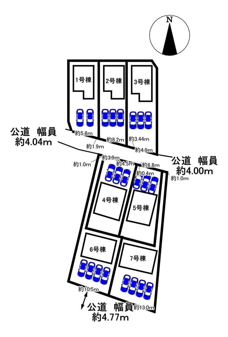 区画割り図