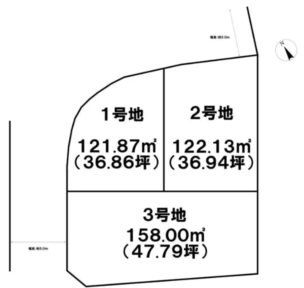 区画割り図
