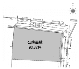 松山市立花1丁目の土地