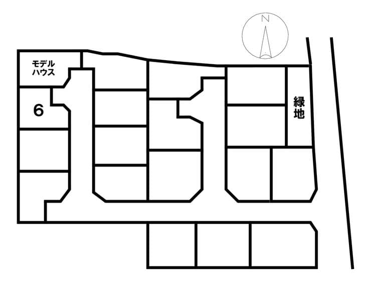 区画割り図