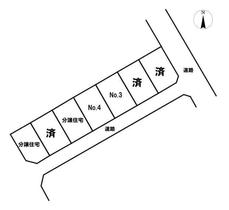 区画割り図