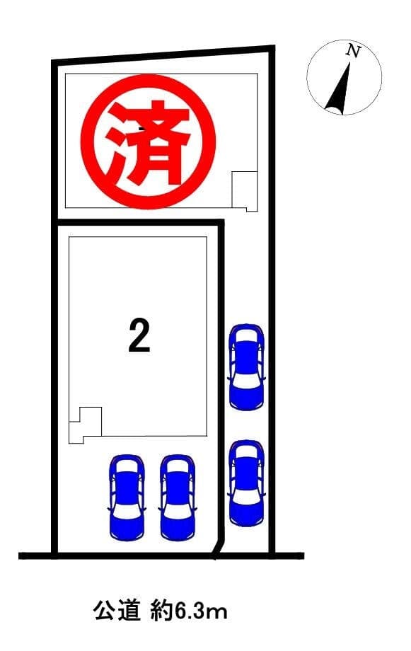 区画割り図
