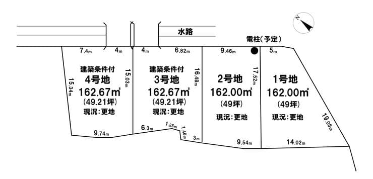 区画割り図