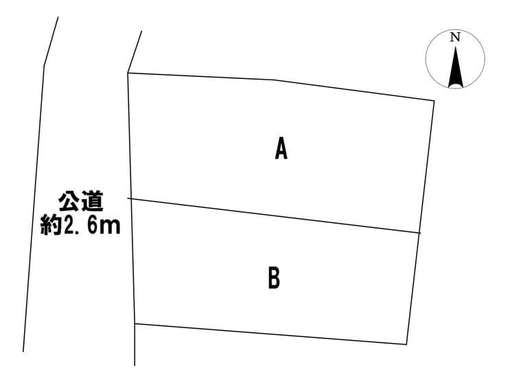区画割り図