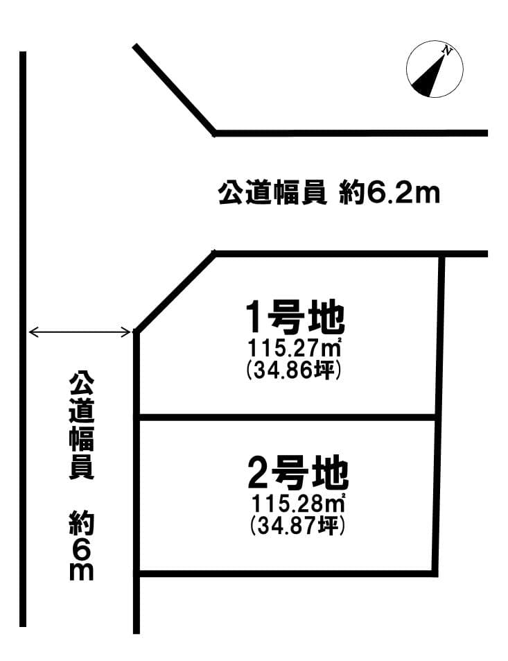 区画割り図