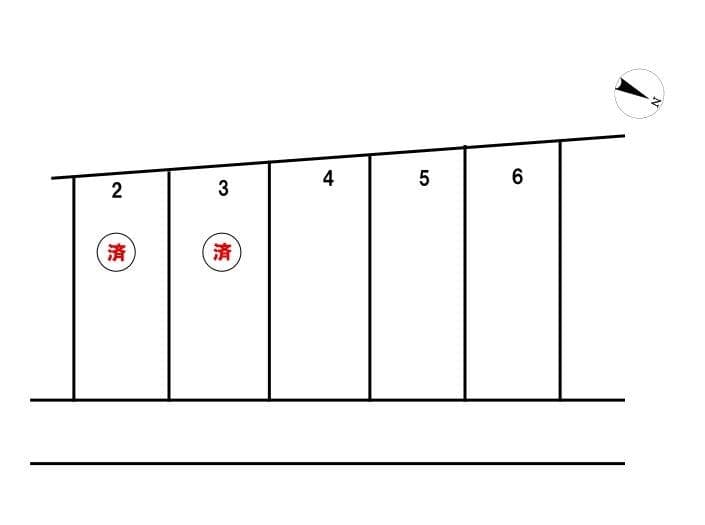 区画割り図