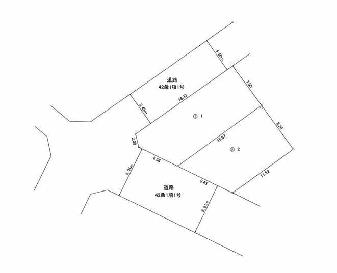 区画割り図