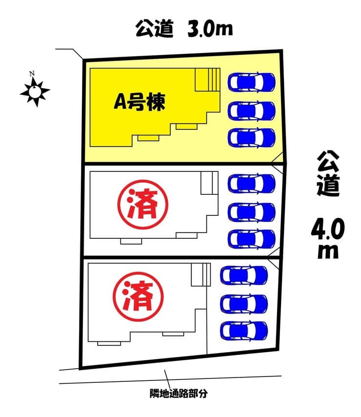 区画割り図