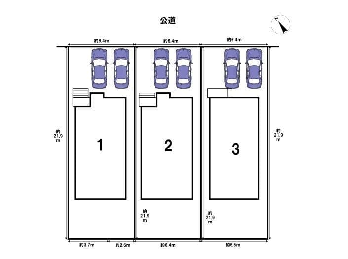 区画割り図