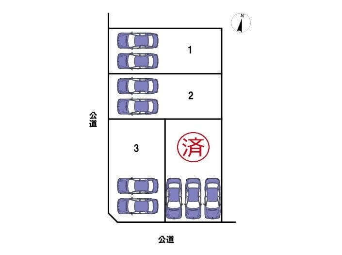 区画割り図