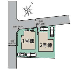 区画割り図