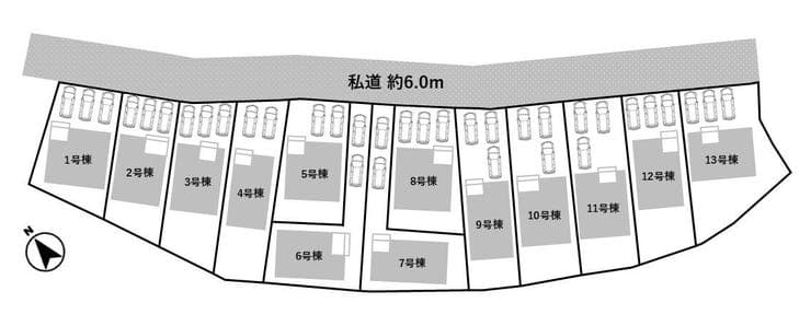 区画割り図