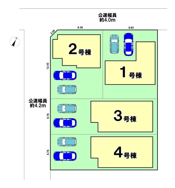 区画割り図