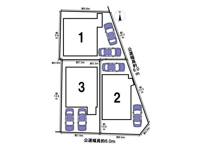 区画割り図
