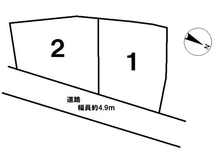 区画割り図