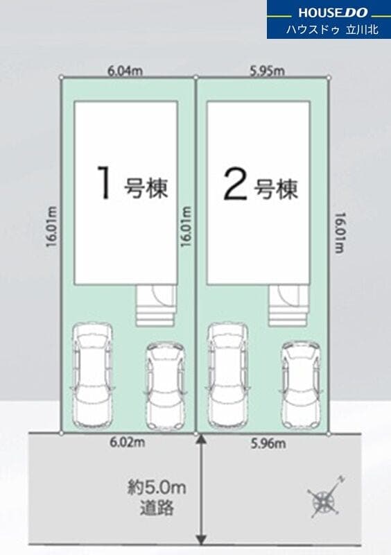 区画割り図