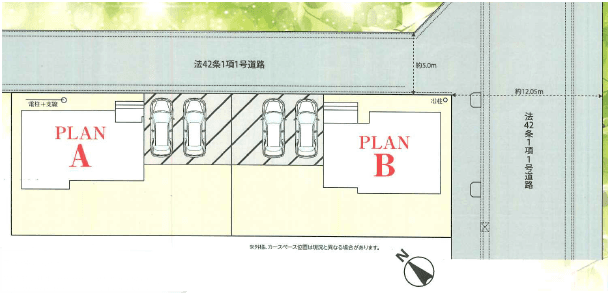 区画割り図