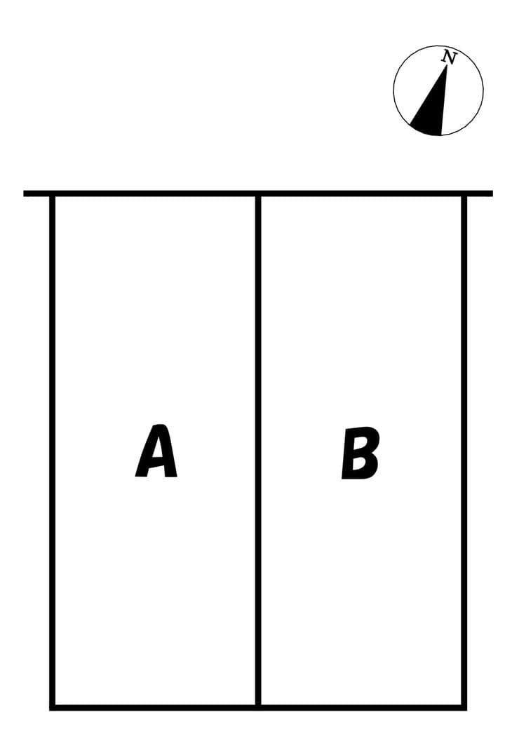 区画割り図