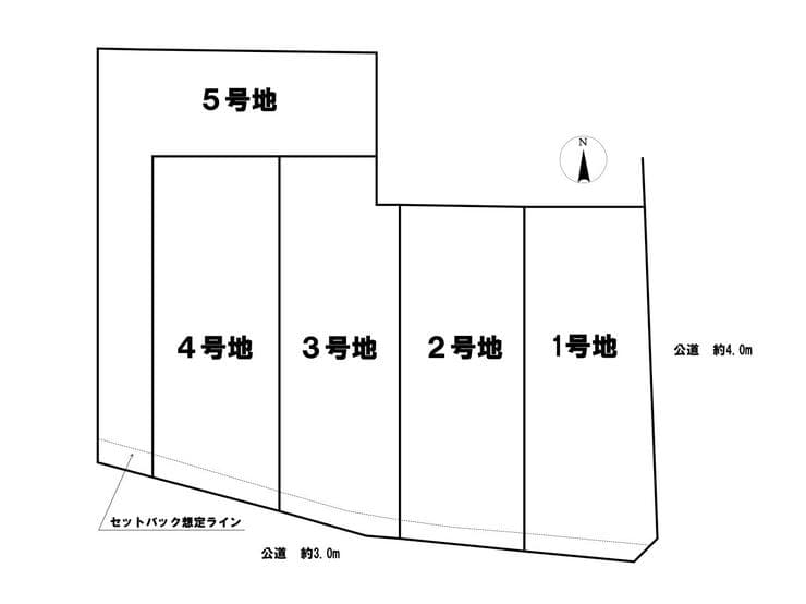 区画割り図