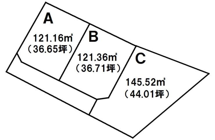 区画割り図