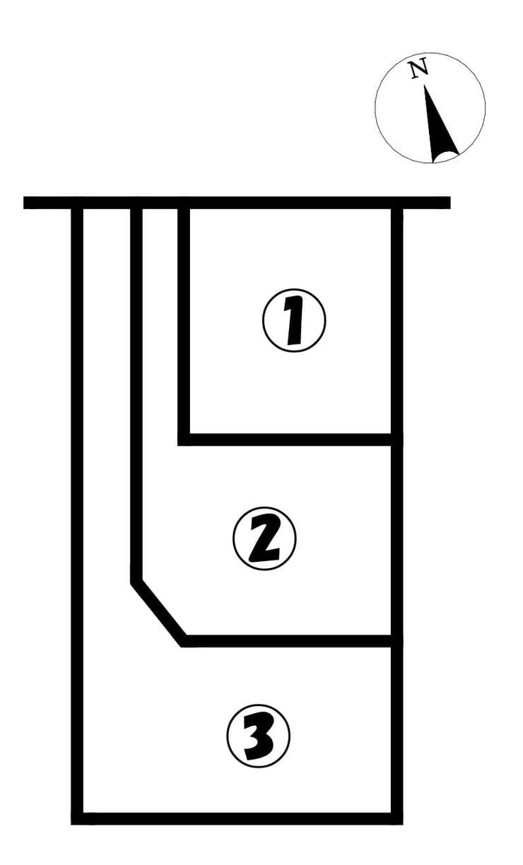 区画割り図