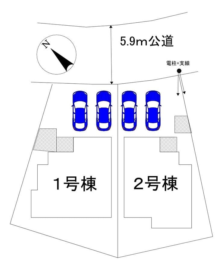 区画割り図