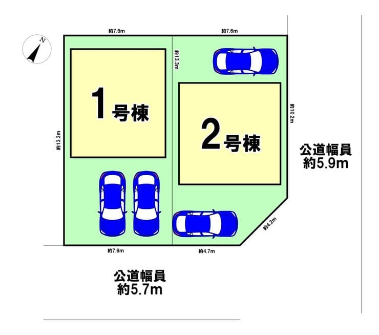 区画割り図