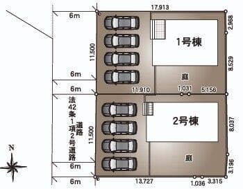 区画割り図