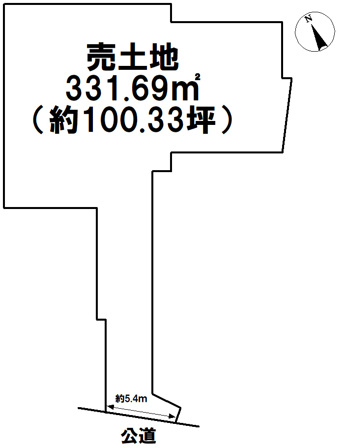 ○名古屋市中川区下之一色町字操出 建築条件なし土地（890万円