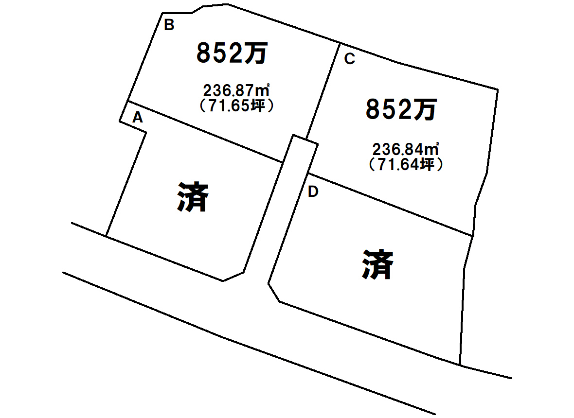 鹿児島県日置市伊集院町下谷口の土地 852万円 の不動産 住宅の物件詳細 ハウスドゥ Com Sp スマートフォンサイト