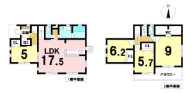 津島市宇治町字茶ノ里　中古一戸建て
