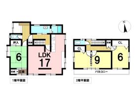 あま市七宝町秋竹四町田　中古一戸建て
