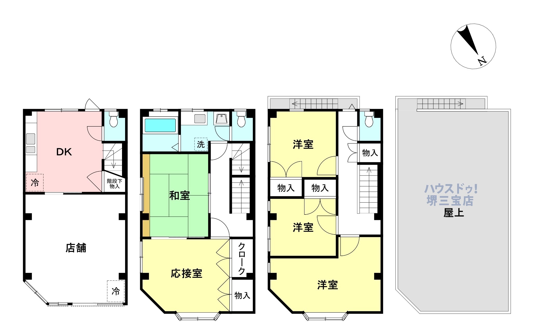 大阪府堺市堺区南陵町1丁の中古一戸建て 2980万円 の不動産 住宅の物件詳細 ハウスドゥ Com スマートフォンサイト 大阪府堺市堺区南陵町1丁の中古一戸建て 2980万円 の不動産 住宅の物件詳細 ハウスドゥ Com スマートフォンサイト